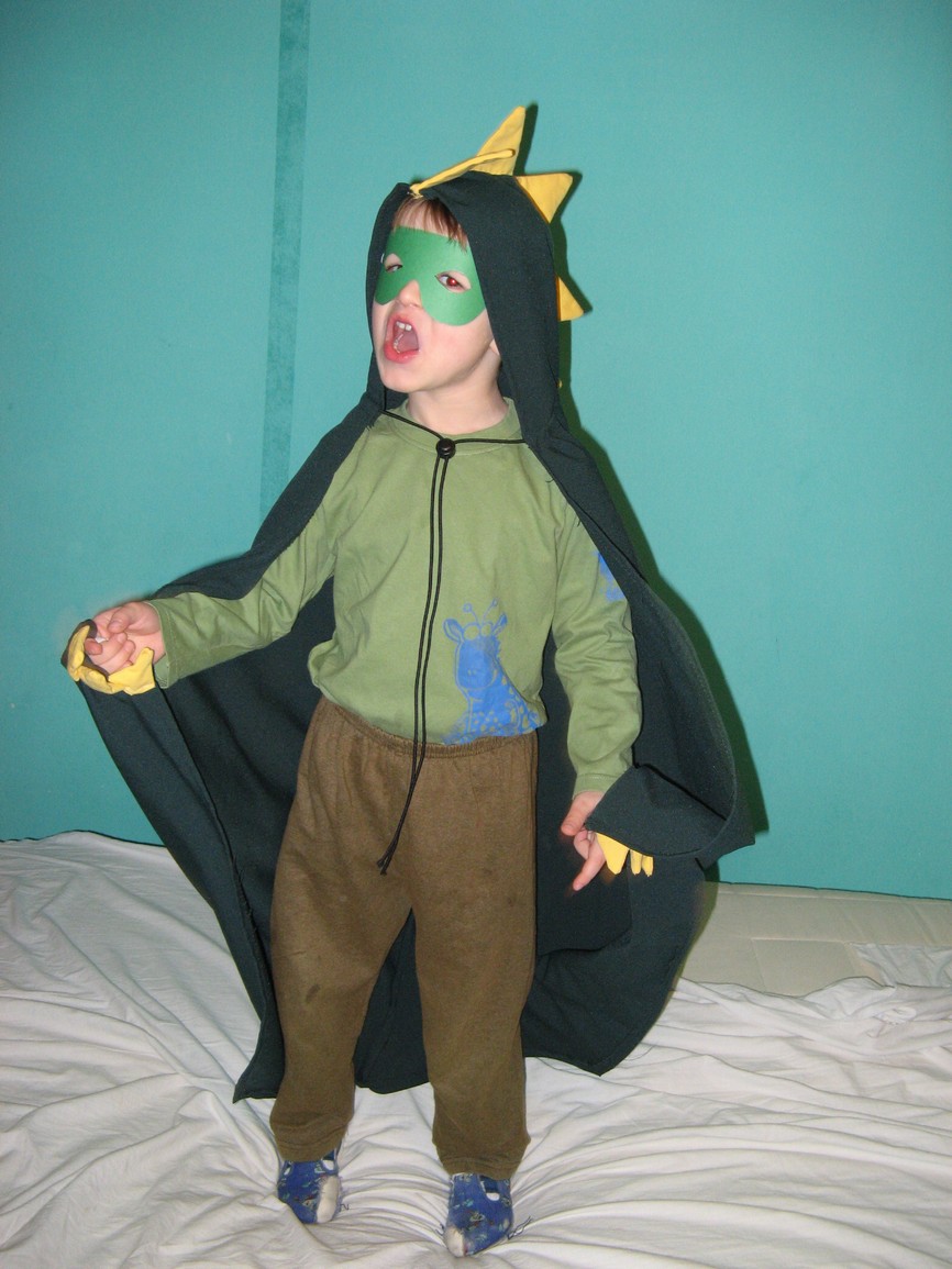 Inspirace na karneval - Drak